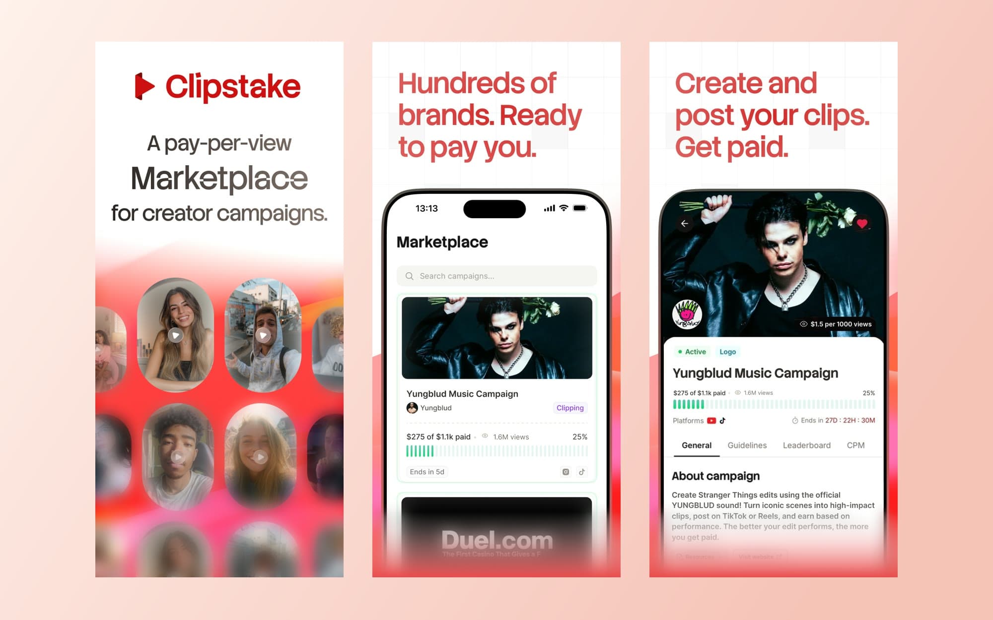 Clipstake screenshot