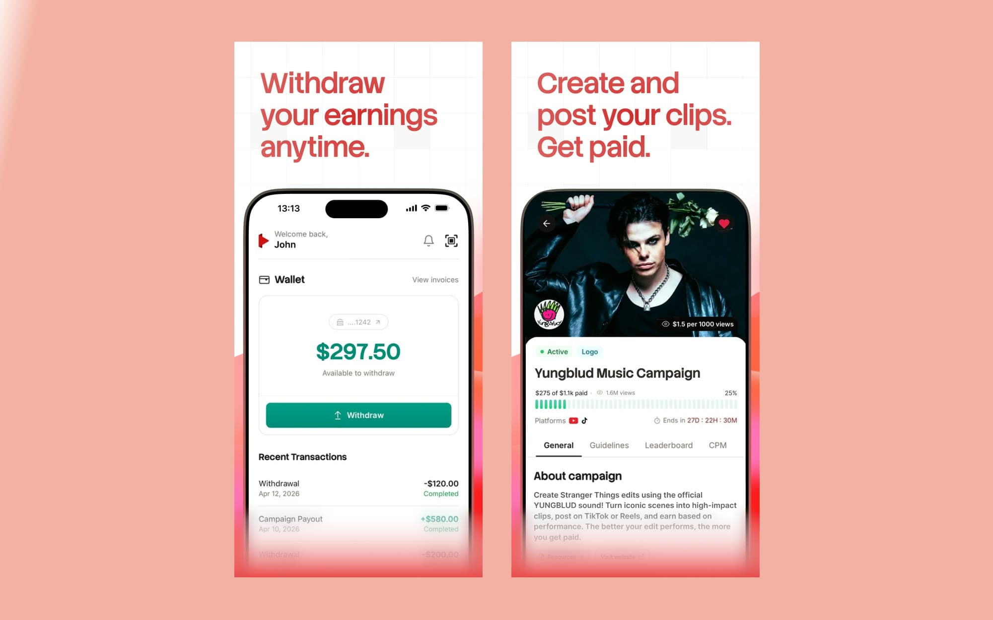 Wallet & payouts